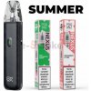 Štartovacia sada - OXVA XLIM GO LITE, obsah nikotínu Silný fajčiar - 20mg/ml, príchuť Summer, Farba Mist Blue