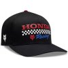 FOX šiltovka HONDA SS 25 Flexfit black - L/XL