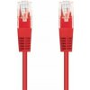 Kábel C-TECH patchcord Cat5e, UTP, červený, 3m CB-PP5-3R