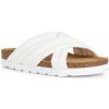 Geox D BRIONIA HIGH dámske šľapky na platforme D35SYC 000BC C1000 biela