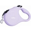 Reedog Senza Basic samonavíjacie vodítko M 25kg/ 5 m páska / pastelové fialové