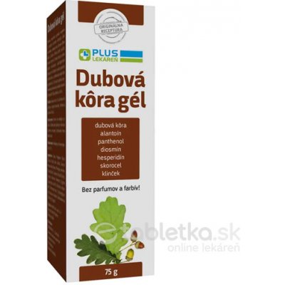 Medpharma dubová kôra gél 75 g