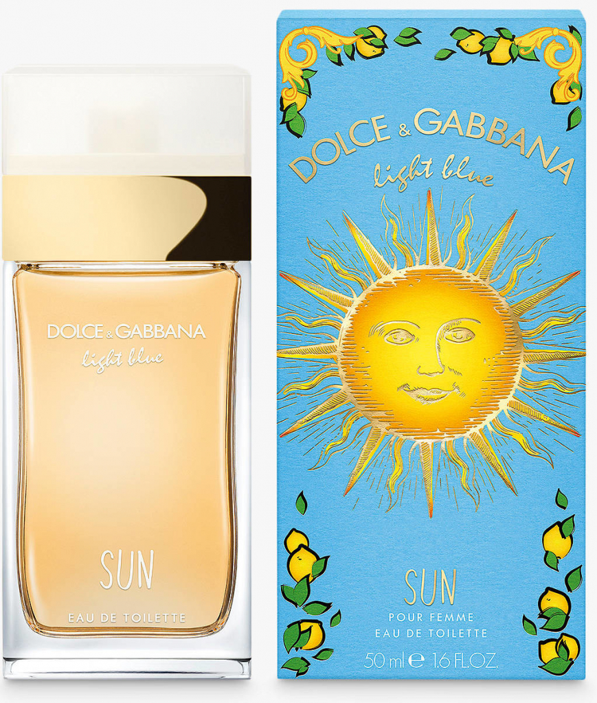 Dolce & Gabbana Light Blue Sun toaletná voda dámska 50 ml