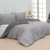 Matějovský Obliečka Kvalitná luxusná posteľná bielizeň - Ritta Cotton deluxe 1x 140/200, 1x 70/90 140x200+70x90 geometria sivá