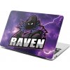 Sablio Samolepka na notebook FORTNITE RAVEN Fialová búrka - 38x26 cm