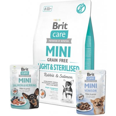 Brit Care Mini Light Sterilised Grain-free 2 kg