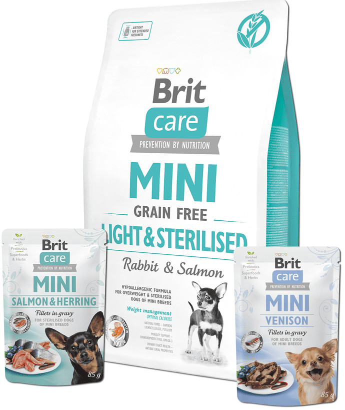 Brit Care Mini Light Sterilised Grain-free 2 kg