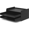 ferm LIVING 2x2 Organiser kovový čierny 110005101