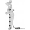 MAXX Hliníková CNC SPEED spoušť pro M4/M16 - TYPE E, stříbrná