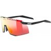 Uvex Pace Stage CV - black matt/mirror red uni