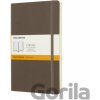 Moleskine Zápisník Classic L A5 Mäkká väzba Hnedý