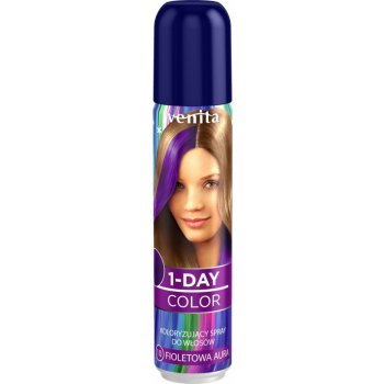 Venita 1 Day farebný sprej na vlasy fialová 50 ml od 3,71 € - Heureka.sk