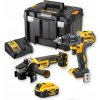 Súprava vŕtací skrutkovač DCD796 + uhlová brúska DCG405 DeWALT DCK2080P2T 2x5Ah kufor