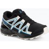 Detské bežecké topánky Salomon Speedcross Waterproof black/vanilla ice/french blue