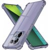 Techsuit - Shockproof Clear Silicone ochranný obal na Xiaomi Redmi Note 13 Pro 5G / Poco X6 – dymovo čierny