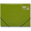 FolderMate Trojlopňové dosky s gumou Nest A4, olivovo zelená