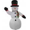 Snehuliak vianočný nafukovací 4 LED 200 cm (DCCF21)