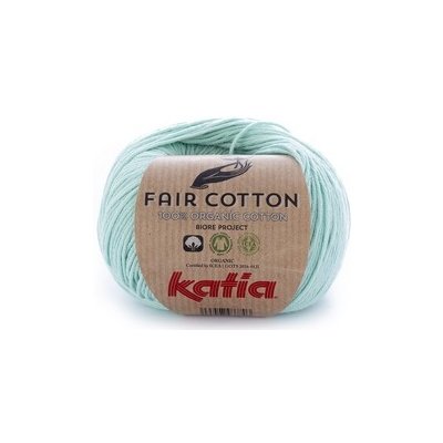 Fair Cotton pastelová zelená