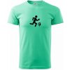 Orientačný beh muž-žena - Klasické pánske tričko vyššej gramáže - S ( Mätová )