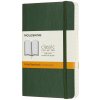 Zápisník MOLESKINE S, měkké desky, linkovaný, zelený (QP611K15)
