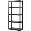 Kovový úložný regál 182,8 x 81,28 x 40,64 cm, max. nosnosť 907 kg na policu