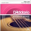 Struny D'Addario EJ-23 pre akustickú gitaru 9-45 PB