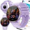 Smart hodinky DIAWAY KT77 PRO PLUS FIALOVÉ SILIKÓNOVÉ fialové