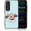 VSETKONAMOBIL 110753 MY ART Ochranný kryt pre Infinix Hot 50 HAPPY COW (181)