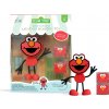 GLO PALS Forma do kúpeľa Sezamová ELMO s kockami svietiacimi vo vode