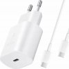 Nabíjačka Lweight USB 3.1 typ C, USB typ C pre Samsung 3000 mA 11 V SZYBKA NABÍJAČKA DO TELEFONU SAMSUNG 25W 2 biela