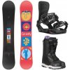 Gravity Electra 25/26 snowboard + Gravity Rise black viazanie + Gravity Aura Atop black obuv + zľava 500,- na príslušenstvo - 144 cm + M (EU 38-41)