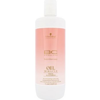 Schwarzkopf BC Bonacure Oil Miracle Rose Oil Hair and Scalp Shampoo 1000 ml  od 12,5 € - Heureka.sk