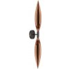 Candellux Nástenná lampa NORDIC 2xG9/5W/230V čierna/medená 22-55149 + záruka 3 roky zadarmo