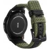 eses Tkaný nylónový remienok pre smart hodinky 20 mm Farba: zelená army - čierna