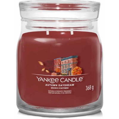 Yankee Candle Signature Autumn Daydream sviečka sklo stredné 2 knôty 368 g