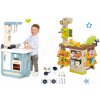 Set kuchynka so zvukom Bon Appetit Kitchen Grey Smoby a kaviareň s Espresso kávovarom