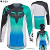Fox Flexair Spire jersey mx dres aqua, tyrkysová, L