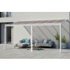 Lanit Plast Wall 53 biela / bronz PC LG2131 hliníková pergola k domu | cena za ks