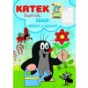 Omaľovánka A5 Krtka vykresli a obtiahni