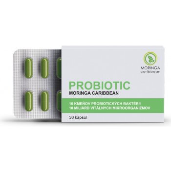 Moringa Caribbean Probiotic komplex 10 kmeňov 30 kapsúl