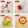 Fisher-Price puzzle Žirafa 3 dílky