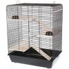 Klietka pre hlodavce Remy + wood 58 x 38 x 71,5 cm ČIERNA