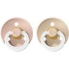 Colour cumliky z prirodneho kaucuku 2ks - velkost 2 - Blush Nocny / Vanilla Nocny