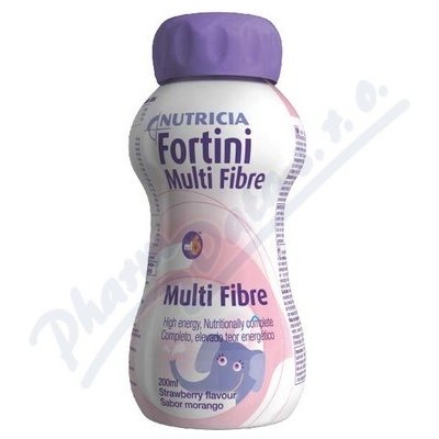 Fortini Multi Fibre pre deti výživa s jahodovou príchuťou 200 ml