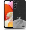 Picasee silikónový čierny obal pre Samsung Galaxy A15 A156B 5G - Astronaut