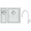 Súprava granitový drez Franke Maris 125.0687.271, kuchynská batéria Franke Lina 115.0626.081