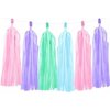 GIRLANDA strapcová pastelová mix 30cmx1,5m