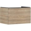 Hansgrohe Xelu Q Umývadlová skrinka, 50x78x55 cm, 1 zásuvka, prírodný dub/chróm 54056000-HG
