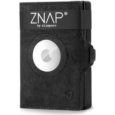 Slimpuro ZNAP Airtag Wallet ochrana RFID ZNAPAirBlackCork8