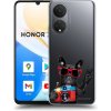 Picasee silikónový prehľadný obal pre Honor X7 - Francúzsky Buldoček